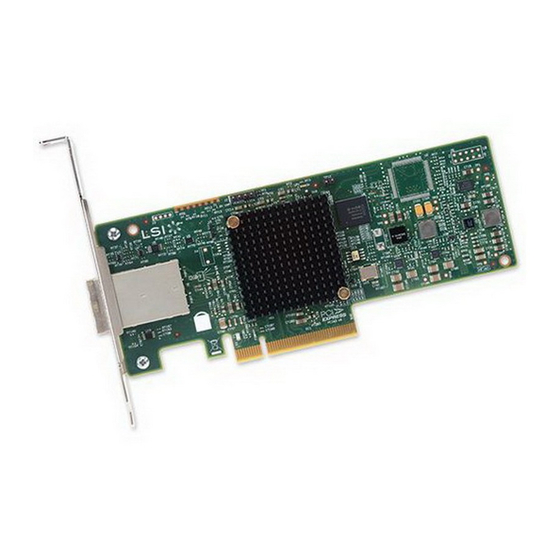 LSI SAS 9300-8e User Manual