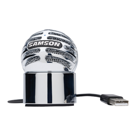 Samson Meteorite Quick Start Manual