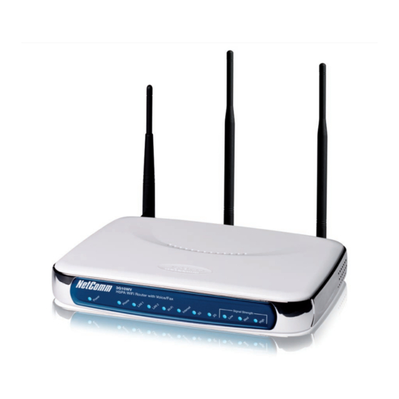 NetComm ROUTER WITH VOICE 3G10WV User Manual