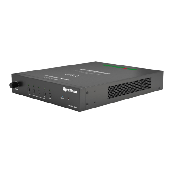 Wyrestorm SW-0501-HDBT Installation Manual