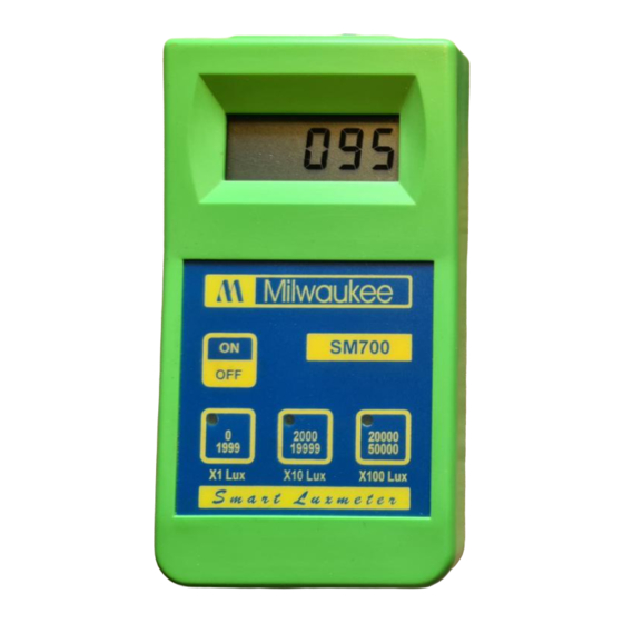 Milwaukee SM700 User Manual