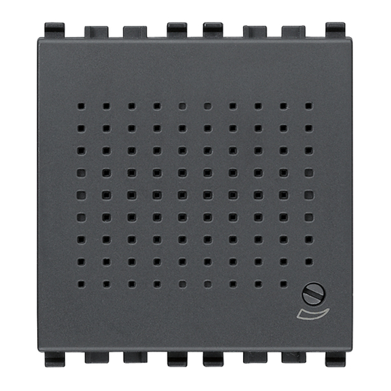 Vimar Eikon 20380 Series Manual