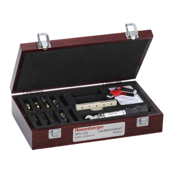Rosenberg 02CK020-150 User Manual