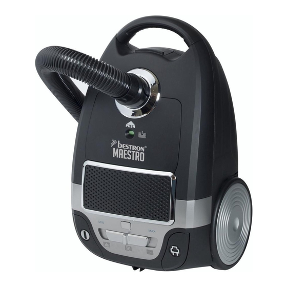 Bestron Maestro Plus ABG850BCE Instruction Manual
