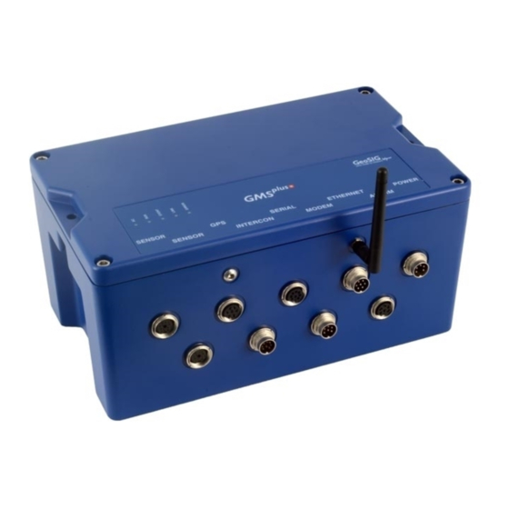 GeoSIG GMSplus User Manual