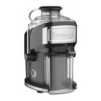 Cuisinart CJE-500 SERIES Instruction Booklet