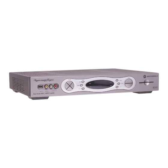 Motorola DCT6412 User Manual