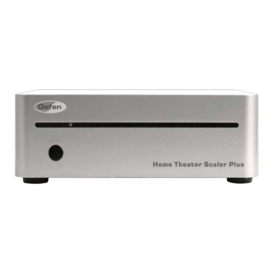 Gefen Home Theater Scaler PLUS User Manual