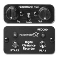 FLIGHTCOM 403d Installation & Operation Manual