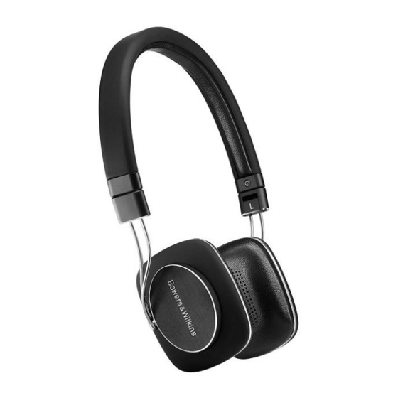 Bowers & Wilkins P3 Series 2 Manual