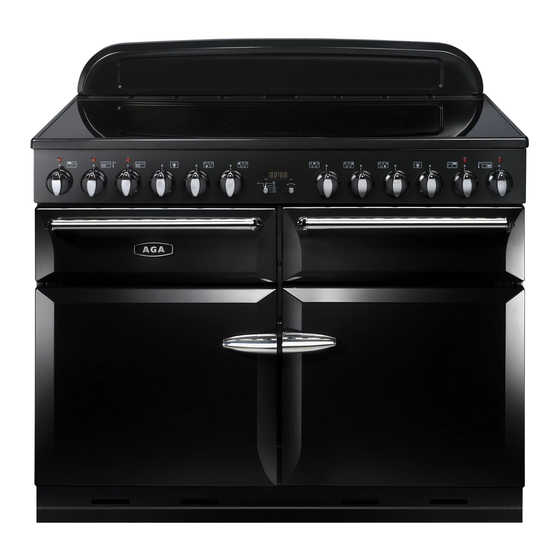 AGA 110 Masterchef XL User's Manual & Installation Instructions