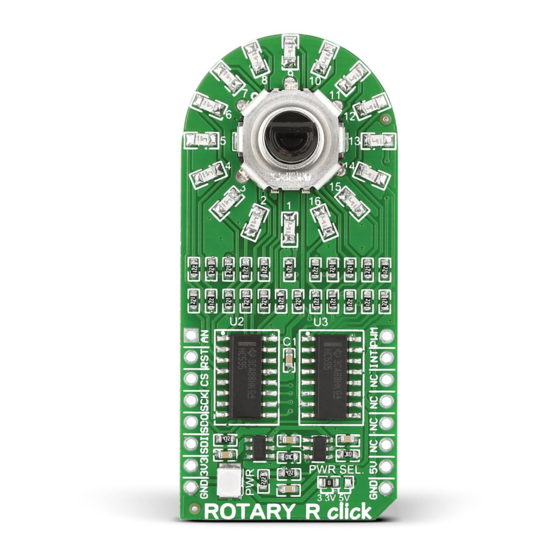 mikroElektronika ROTARY R click Quick Start Manual