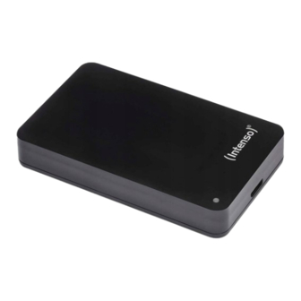 Intenso 2,5" Memory Play Operating Instructions Manual