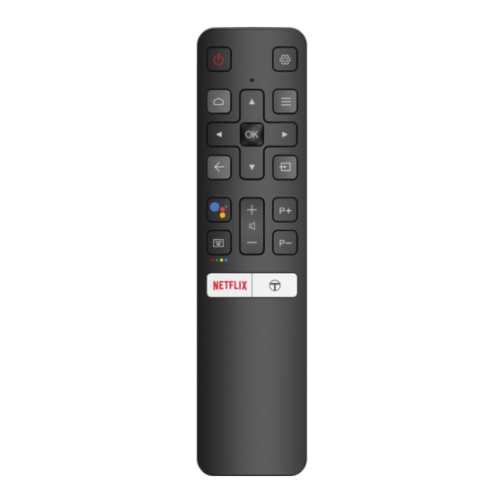 TCL RC802V User Manual