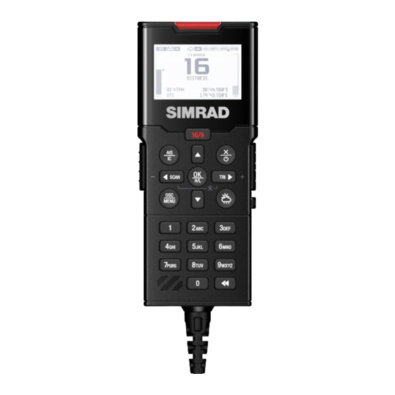 Simrad RS100 Quick Start Manual