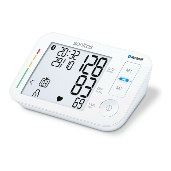 Sanitas SBM 37 Quick Start Manual