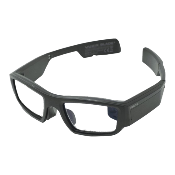 VR Expert Vuzix Blade Quick Start Manual