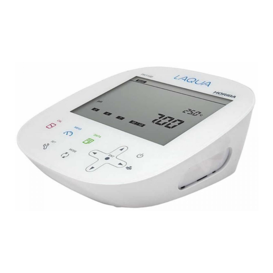 horiba LAQUA-PC1100 Instruction Manual