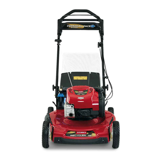 Toro Recycler 20017 Operator's Manual