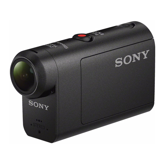 Sony HDR-AS50R Manuals
