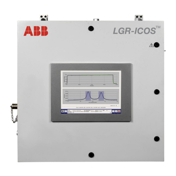 ABB LGR-ICOS GLA531 Series Manuals
