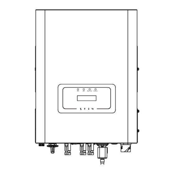 Apex Digital APEX-P3-15K Grid PV Inverter Manuals