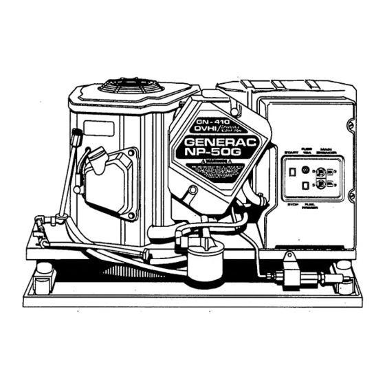 Generac Power Systems NP-50G Series Owner's Manual