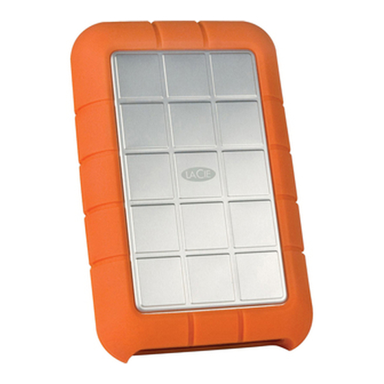 LaCie Rugged Hard Disk User Manual
