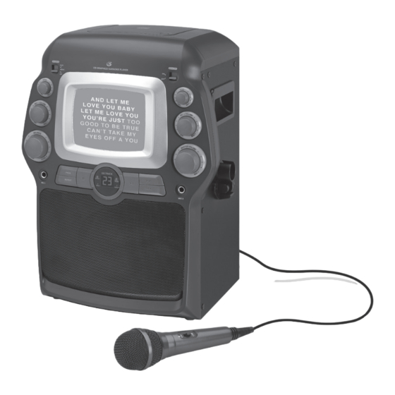 GPX JM332B User Manual