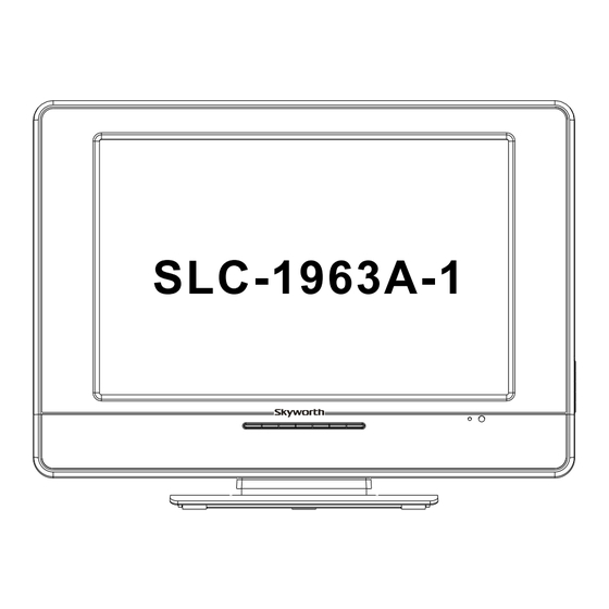 Skyworth SLC-1963A-1 Owner's Manual