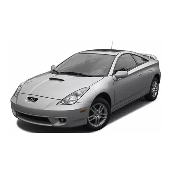 Toyota 2004 CELICA Electric Troubleshooting Manual