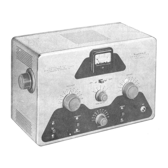 Heathkit DX-20 Assembly And Operation Manual