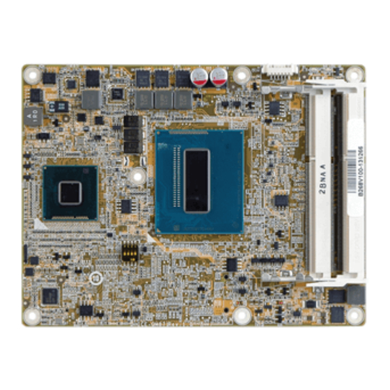 IEI Technology ICE-QM871 Quick Installation Manual