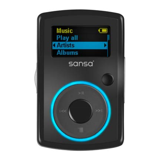 SanDisk Sansa Clip-7UM-ENG User Manual