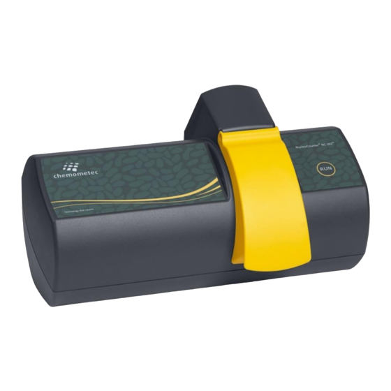 ChemoMetec NucleoCounter NC-202 Instrument User Manual