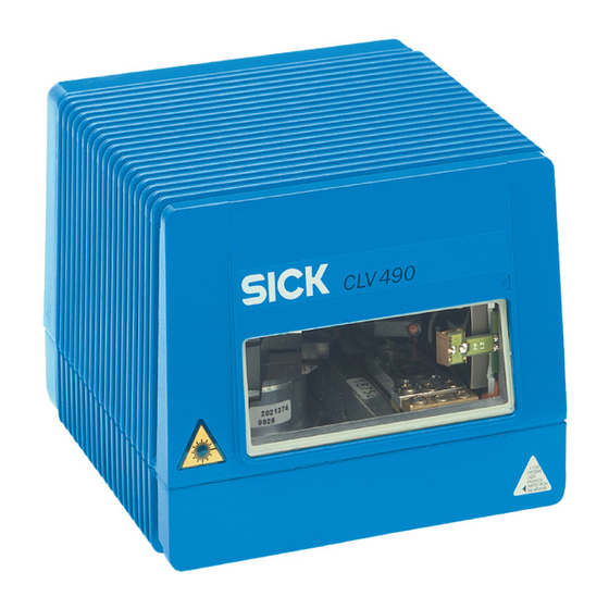 SICK Advanced Series Operating Instructions Manual