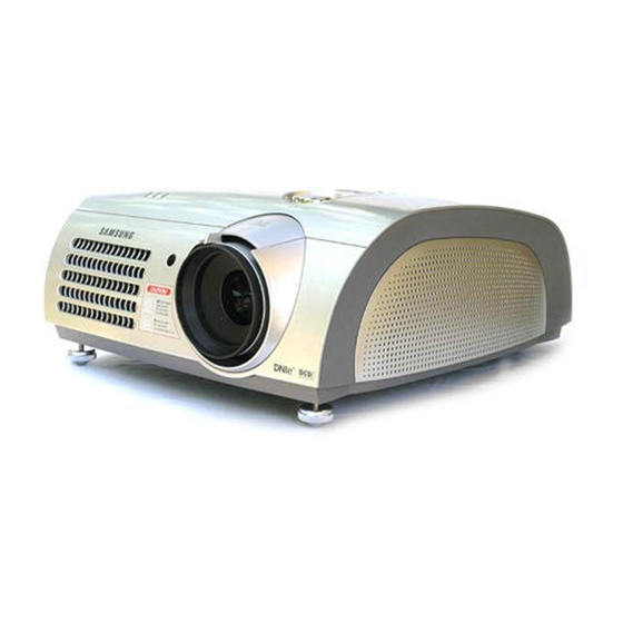 Samsung SP-H700AE Owner's Instructions Manual