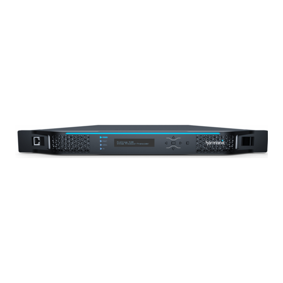 Harmonic ProStream 9100 Installation Manual