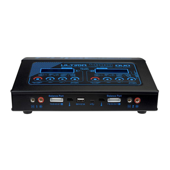 PulseTec ULTIMA 400 DUO Instruction Manual