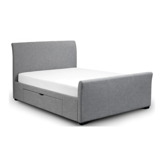 Happybeds Capri 2 Drawer Sleigh Bed Assembly Instructions Manual