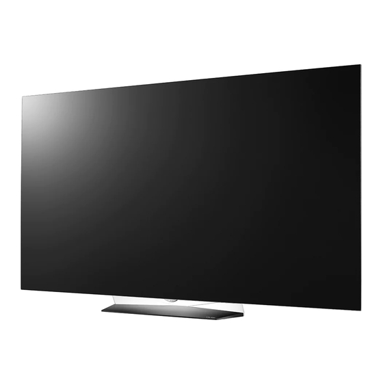 LG SIGNATURE OLED55B6P Safety And Reference