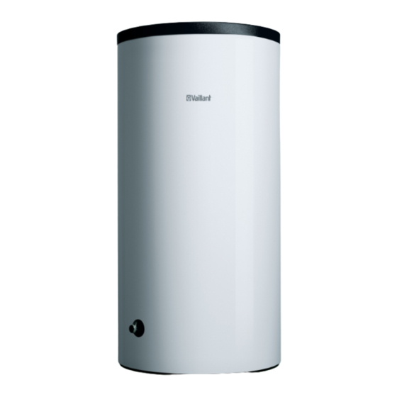 VAILLANT UNISTOR OPERATING AND INSTALLATION MANUAL Pdf Download