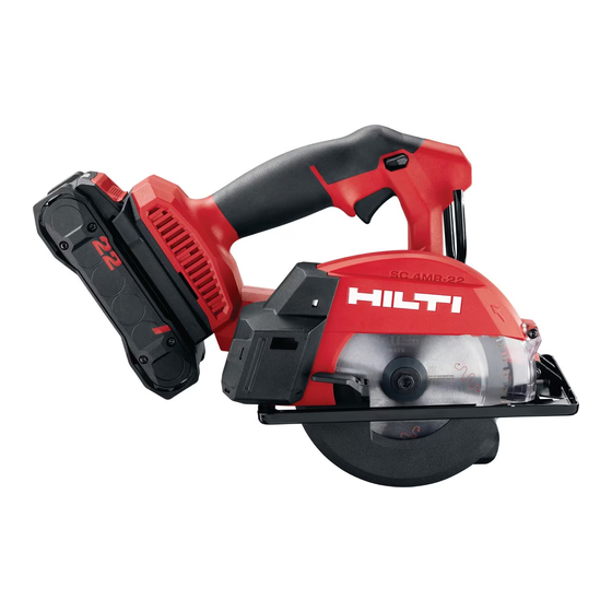 Hilti Nuron SC 4MR-22 Manual