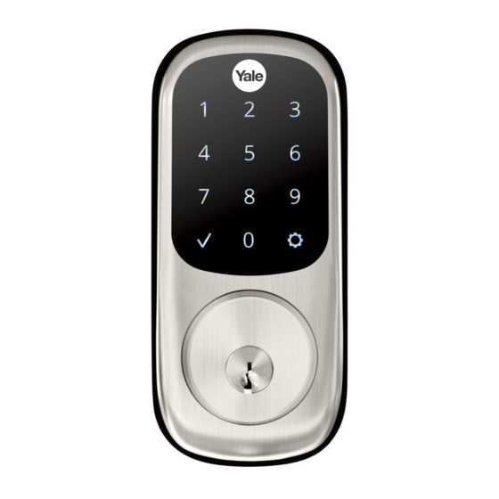 Assa Abloy Yale Assure Lock YRD620 Installation And Programming Instructions