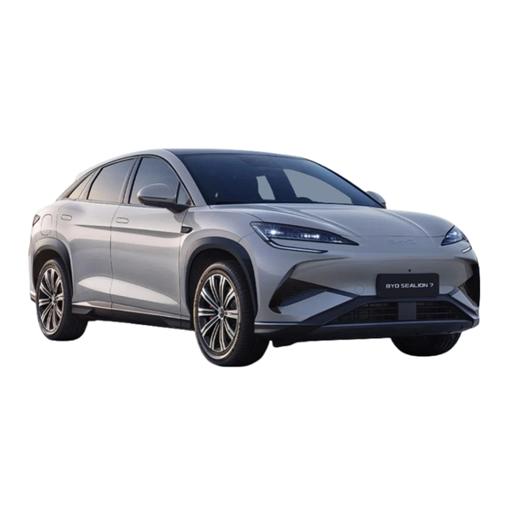 BYD SEALION 7 2024 Owner's Manual
