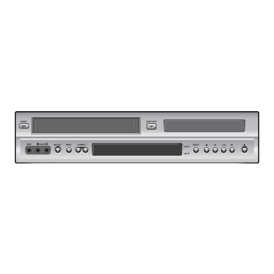 Daewoo DV6T811N-LT DVD-VCR Combo Player Manuals