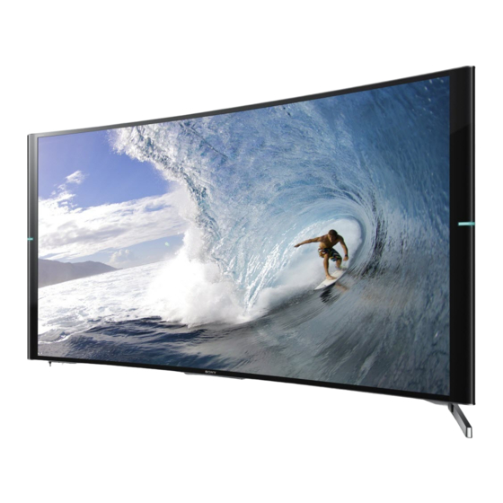 Sony Bravia KD-75S9005B Reference Manual