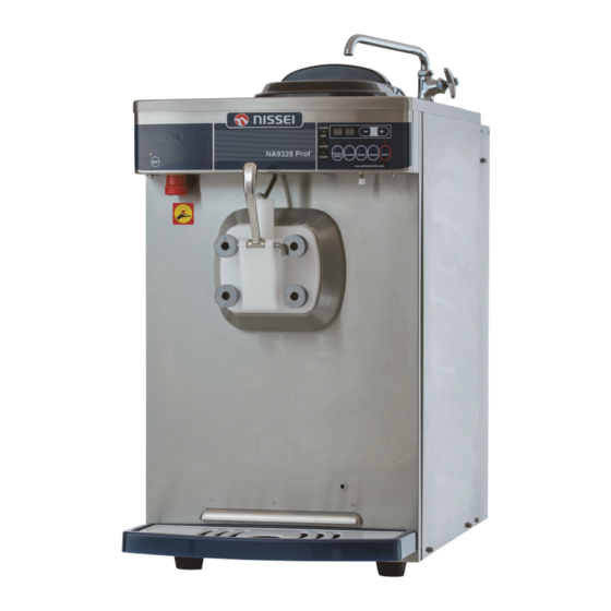 Nissei NA9328WEG Ice Cream Maker Manuals
