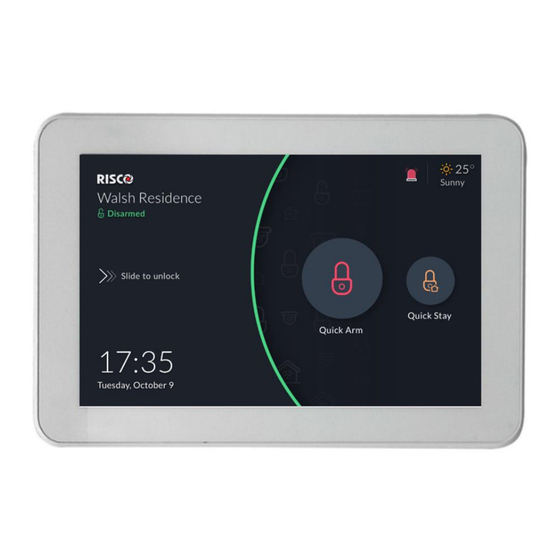 Risco RisControl RP432KPT User Manual