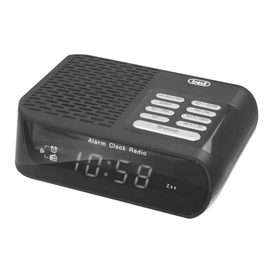 Trevi RC 827D User Manual